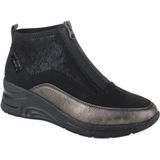 Rieker - N9362 - Enkellaarzen - Zwart Combi