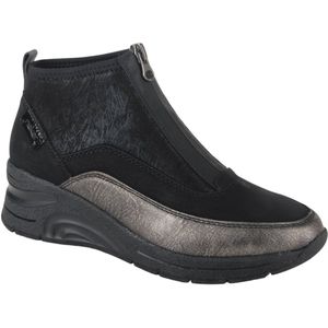 Rieker - N9362 - Enkellaarzen - Zwart Combi