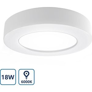 Aigostar LED Plafondlamp - Ceiling lamp - 18W - 6000K - Ø 277 mm
