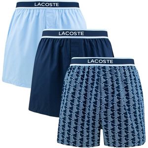 Lacoste - Boxershorts - Blauw - 3-pack - Heren