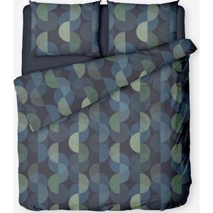 Ten Cate - Odile - Dekbedovertrek - Blauw - 240 x 220 Katoen
