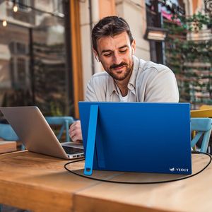 Draagbare Monitor – Portable Scherm – Tweede Beeldscherm – Extern Display – USB-C Monitor – 16 Inch 1920x1200 Resolutie – HDR & Low Blue Light