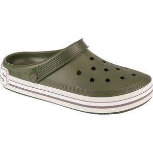 Crocs Off Court Logo Clog 209651-309, Mannen, Groen, Slippers, maat: 43/44