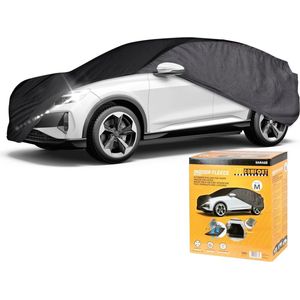 Ademende Autohoes voor Binnengebruik - Lakbeschermende Indoor Autohoes SUV M Gris/Zwart