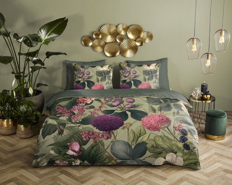 Dekbedovertrek - Blauw - Katoen - 2-Persoons