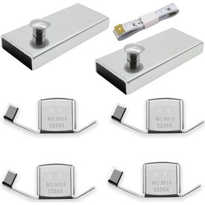 Meetlint voor lichaamsmaat - Intrekbaar, flexibel en duurzaam 150 cm (zwart + wit)