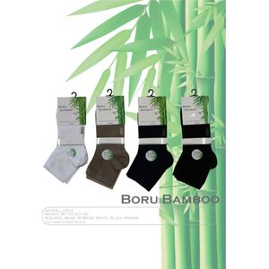Bamboe sokken | fiets sokken | merk Boru Bamboo | model Biker | 12 paar