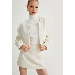 Normaal Tweed Blazer