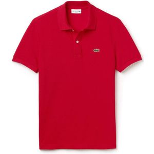 Lacoste Heren Poloshirt - Red - Maat XS