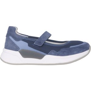 Gabor rollingsoft sensitive 26.952.26 - dames rollende wandelsneaker - blauw - maat 42.5 (EU) 8.5 (UK)