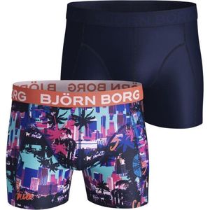 Björn Borg 2-pack heren boxer - Skyline donker/print-S