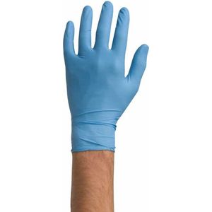 Nitril handschoenen blauw - Maat L - Latex vrij - Poedervrij - 100 stuks
