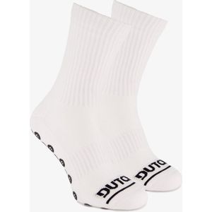 2 paar Dutchy gripsokken wit - Maat 39/42