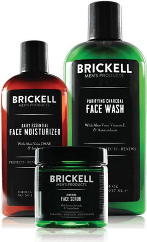 Brickell - Daily Advanced Face Care Routine II - Gezichtsverzorgingsset - Ongeparfumeerd - 3 producten