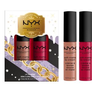 NYX Professional Makeup - Holidays 2022 Mrs Claus - Soft Matte Lip Cream Duo 01 - Rood