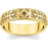 Thomas Sabo - Ring - Geel Goud - Zilver - Zirkoon