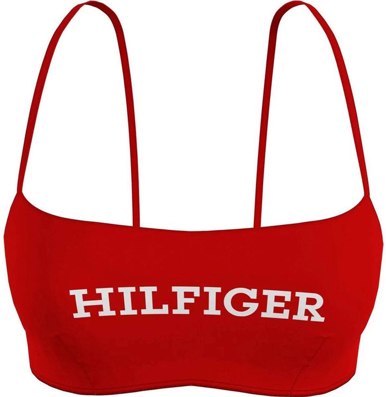 Tommy Hilfiger Uw0uw05302 Bralette Bikinitop Rood S Vrouw