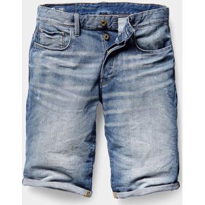 G-star 3301.6 Korte Jeans Blauw 34 Man