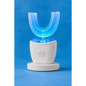 Smartbrush Tanden - U-Vormige Tandenborstel - Smart Brush Tanden - Automatische Elektrische Tandenborstel - Tanden Bleken en Reinigen - Handsfree - UV Blauw Licht - 360° - 4 Standen - Waterbestendig - Teeth Whitening