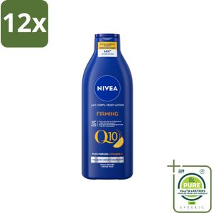 Nivea - Q10 - Verstevigende Bodylotion - Vitamine C - 48 uur Hydratatie - Voor Droge Huid - 400 ml - Voordeelverpakking - 12 stuks - Nivea Q10 - Bodylotion