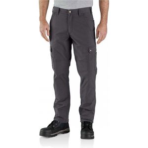 Carhartt Hose Ripstop Cargo Fleece Lined Work Pant Shadow-W33-L32