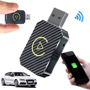 Wireless Carplay Adapter 2025 Serie - Draadloze Auto Adapter - Voor IOS Carplay En Android Auto - Plug And Play - Bluetooth En Wifi Verbinding - Ondersteuning Siri - Automatische Verbinding - Universele Compatibiliteit - Usb-C Aansluiting