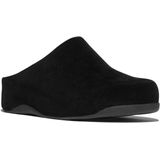 FitFlop - Shuv Suede Clogs - All Black - Klomp
