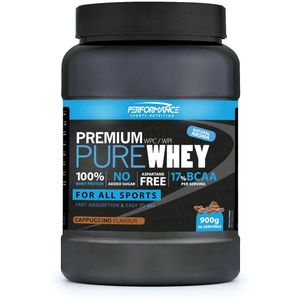 Performance - Pure Whey (Cappuccino - 900 gram) - Whey Protein - Eiwitpoeder - Eiwitshake - Sportvoeding - 30 shakes