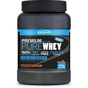 Performance - Pure Whey (Cappuccino - 900 gram) - Whey Protein - Eiwitpoeder - Eiwitshake - Proteine poeder - 30 shakes