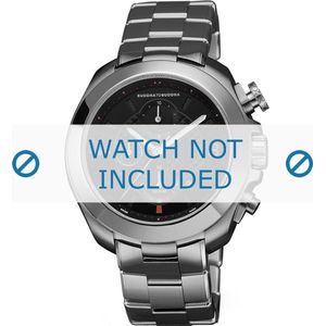 Buddha to Buddha Stalen Horlogeband voor Accelerator BTB.M.R… Horloges 46mm - 21mm