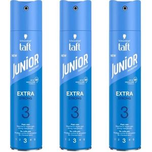 Junior Haarlak - Extra Strong - 3 x 250 ml