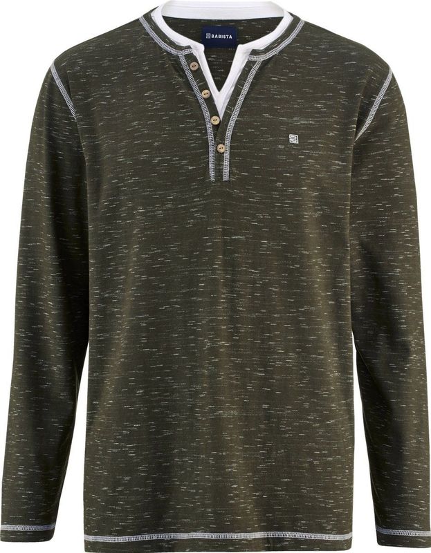 Babista herren Shirt Met Lange Mouwen - 48 - olijf