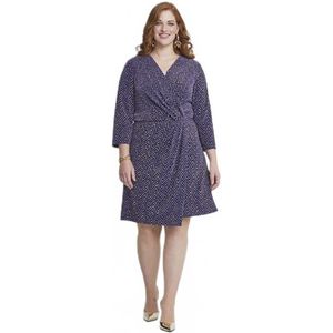 Korte wikkeljurk van mesh met pailletten