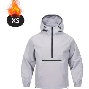 Livano Windjas Voor Heren - Windjack - Waterdicht - Jas Met Capuchon - Outdoorjas - Volwassen - Lichtpaars - Maat XS