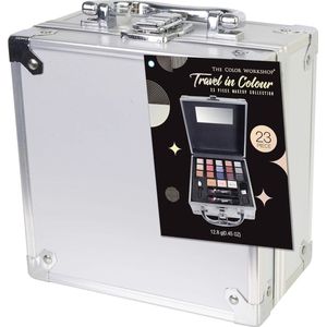 Reis Make-up Koffer met Complete Professionele Kit voor Ogen, Gezicht & Lippen - Make-up Cadeau Set voor Meisjes en Vrouwen