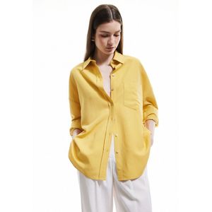 Overhemdkraag Lange mouw Langarmshirt