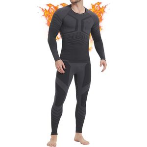 Heren Base Layer Set - Thermisch en Ademend Ondergoed voor Wintersport