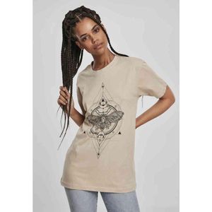 Urban Classics - Moth Dames T-shirt - S - Creme