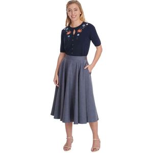 Banned - Polly-May Rok - XL - Blauw