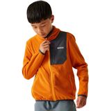 Regatta Frankie Fleece Met Volledige Rits Oranje 9-10 Years Jongens