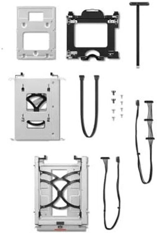 Lenovo - 4XF1M24243 - Computerbehuizing - Zwart - Full Tower - Opslagschijflade