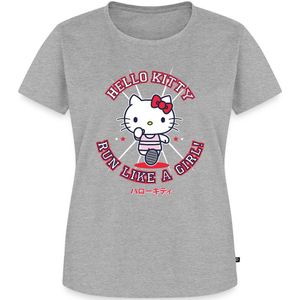Hello Kitty Run Like A Girl Premium T Shirt Dames