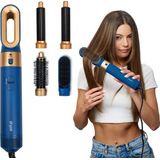 Dryze - Airstyler - Vinca Blue - 5 in 1 - Krultang - Föhnborstel