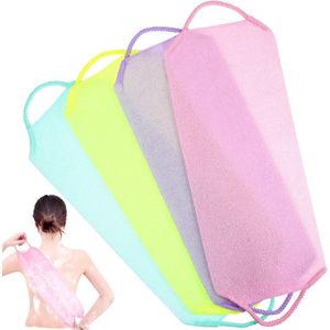 4-pack exfoliërende handdoeken voor de rug, uniseks