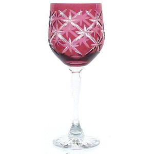 Kristallen wijnglazen - Goblet MARYS BOLD - lilac - set van 2 - gekleurd kristal
