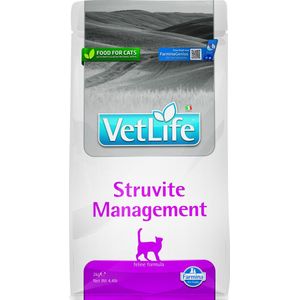 Vet Life kattenvoeding Struvite Management 2 kg.