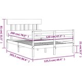 vidaXL-Bedframe-met-hoofdbord-massief-hout-wit-120x200-cm