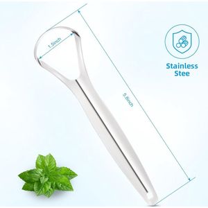 Tongschraper - Mondverzorging - 100% Hygiënisch - Duurzaam - Tongschrapers - Tong Schraper - Tong Reiniger - Tongreiniger - Must Have Voor In De Badkamer!