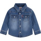 Levi's - My First Barstow Overhemd - Blauw - Katoen