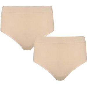 Perfect Secrets Dames Perfect Thong 2-Pack Latte